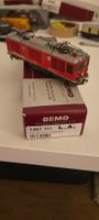 Locomotiva Bemo RhB Gem 4/4 801 rossa