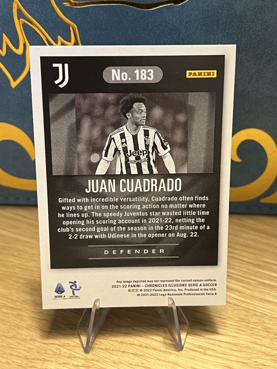 Panini Carte collezionabili: Juan Cuadrado / Juventus Turin – Nuovo (secondo la descrizione) da Neuhausen am Rheinfall venduto da Shampinho10 1