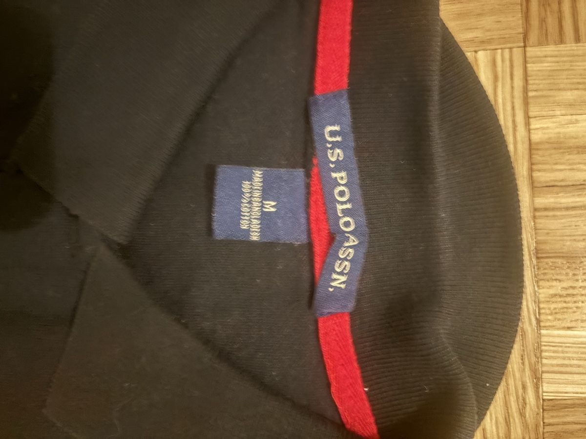 US Polo Magliette Polo: Polo U.S. Polo Assn. noir rouge Big Logo taille M – Nuovo (secondo la descrizione) da châtelaine venduto da SimeoniJ. 1