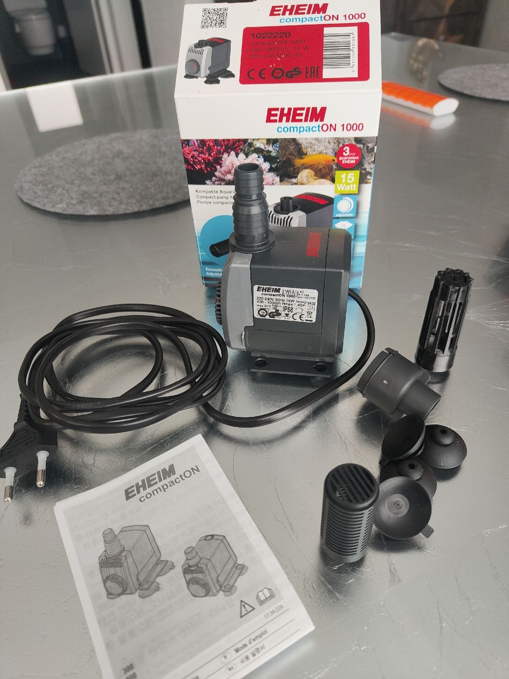 Eheim Pompe & Parti di ricambio: Eheim compactON 1000 wie neu... – Nuovo (secondo la descrizione) da Bellach venduto da fadama01 3