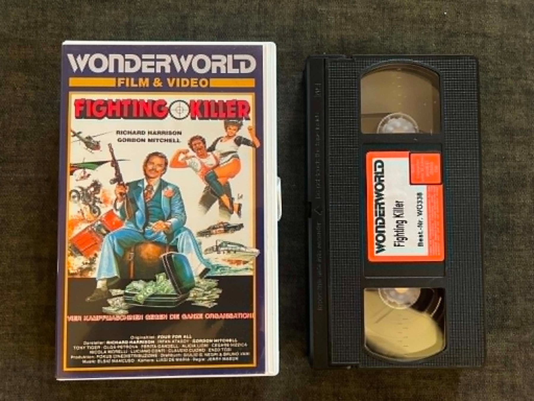 Alle VHS: VHS Fighting Killer – Gebraucht aus zürich von tombeterams