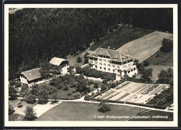 Cartoline postali: Steffisburg, Erziehungsheim Sunneschyn – Usato da Berlin venduto da bartko-reher