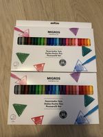 2 lots de 25 stylos-feutres fins soit 50 stylos de 1mm NEUF