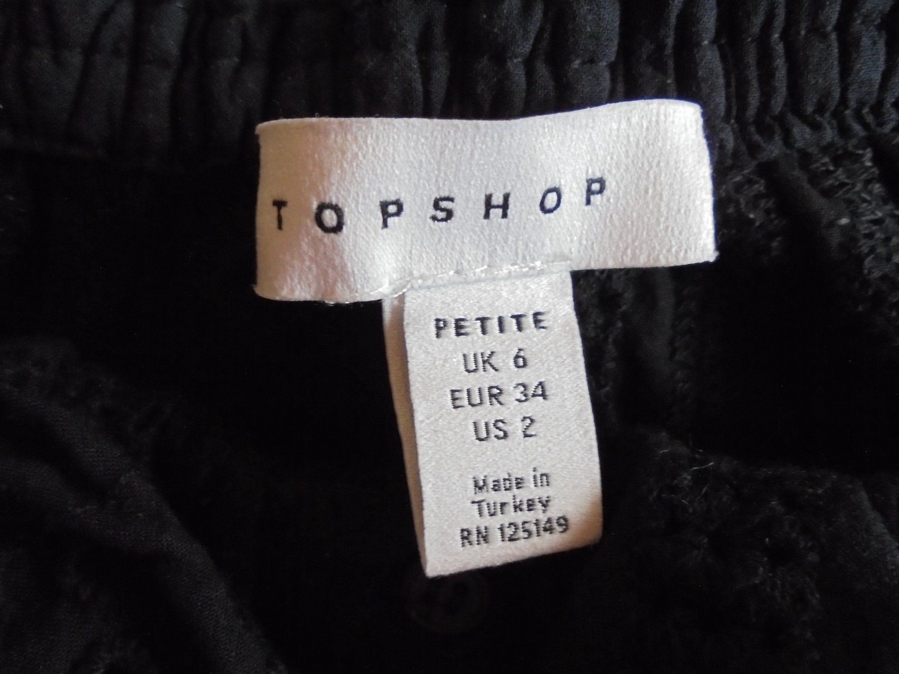 Topshop Camicette: BLUSE VON TOPSHOP PETITE GRÖSSE 34 – Usato da Aarau Rohr venduto da PinkSchwein 4