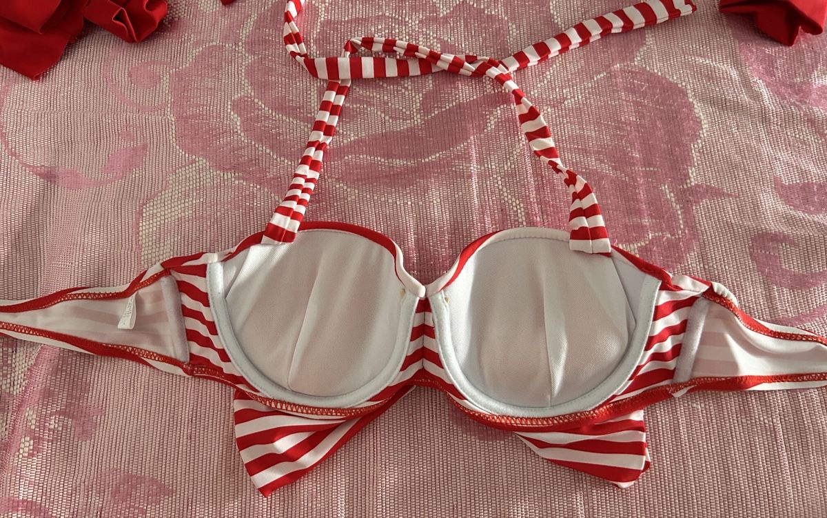 Maillots de bain & Bikinis: Bikini Red White Stripes Size S – Neuf (Voir description) à Genève par Noemie.wrmsi 4