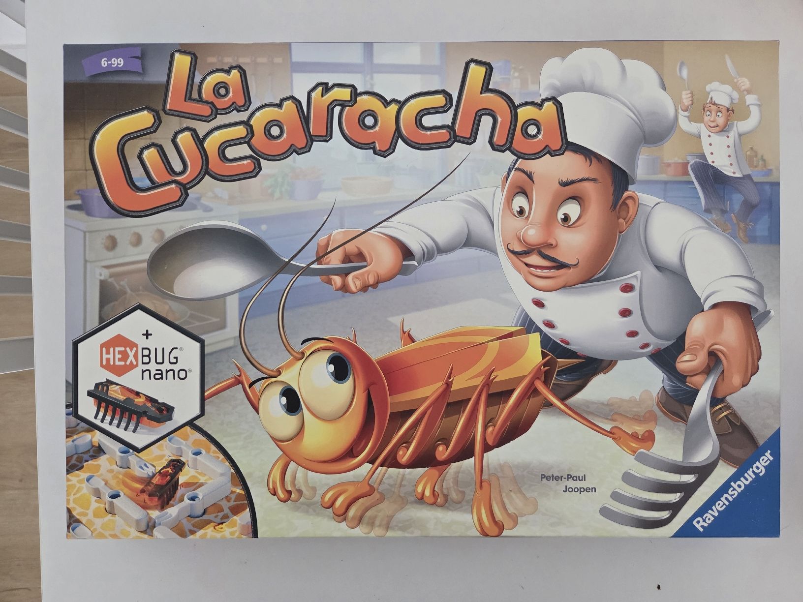 Ravensburger Giochi: Ravensburger Spiel La Cucaracha mit Hexbug Nano – Usato da Stallikon venduto da nic_xt7v