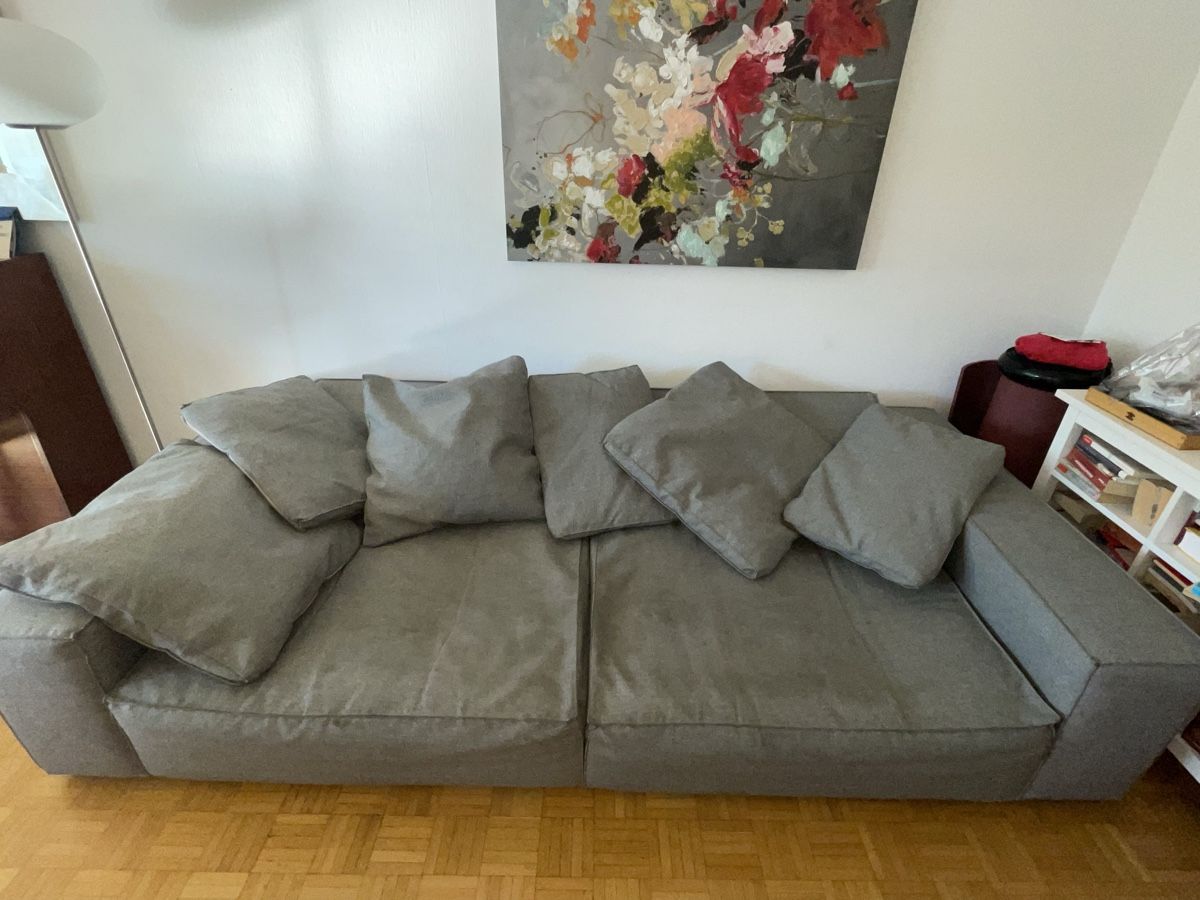 Sofas: Dunkelgraues Sofa ab 1 CHF – D'occasion à St. Gallen par LeonKleine 2