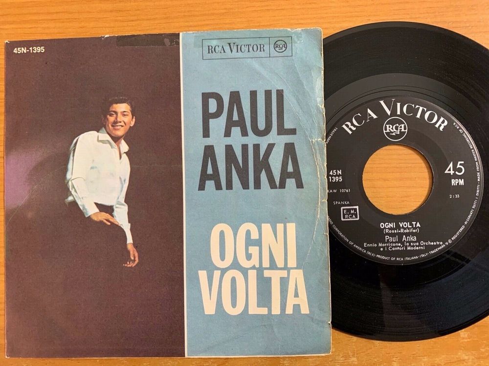 Paul Anka Ogni Volta / 1. ItalyPressing 1964 Kaufen auf Ricardo