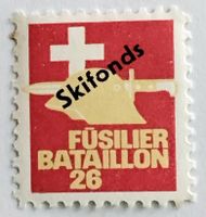 Soldatenmarken 2.WK, Füsilier Bat 26, Skifonds, Wi Inf 267