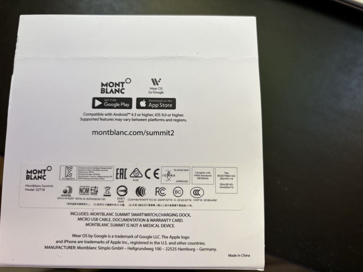 Montblanc Uhren: Mont Blanc Summit2 – Neu und originalverpackt aus Volketswil von einsamerfisch 3