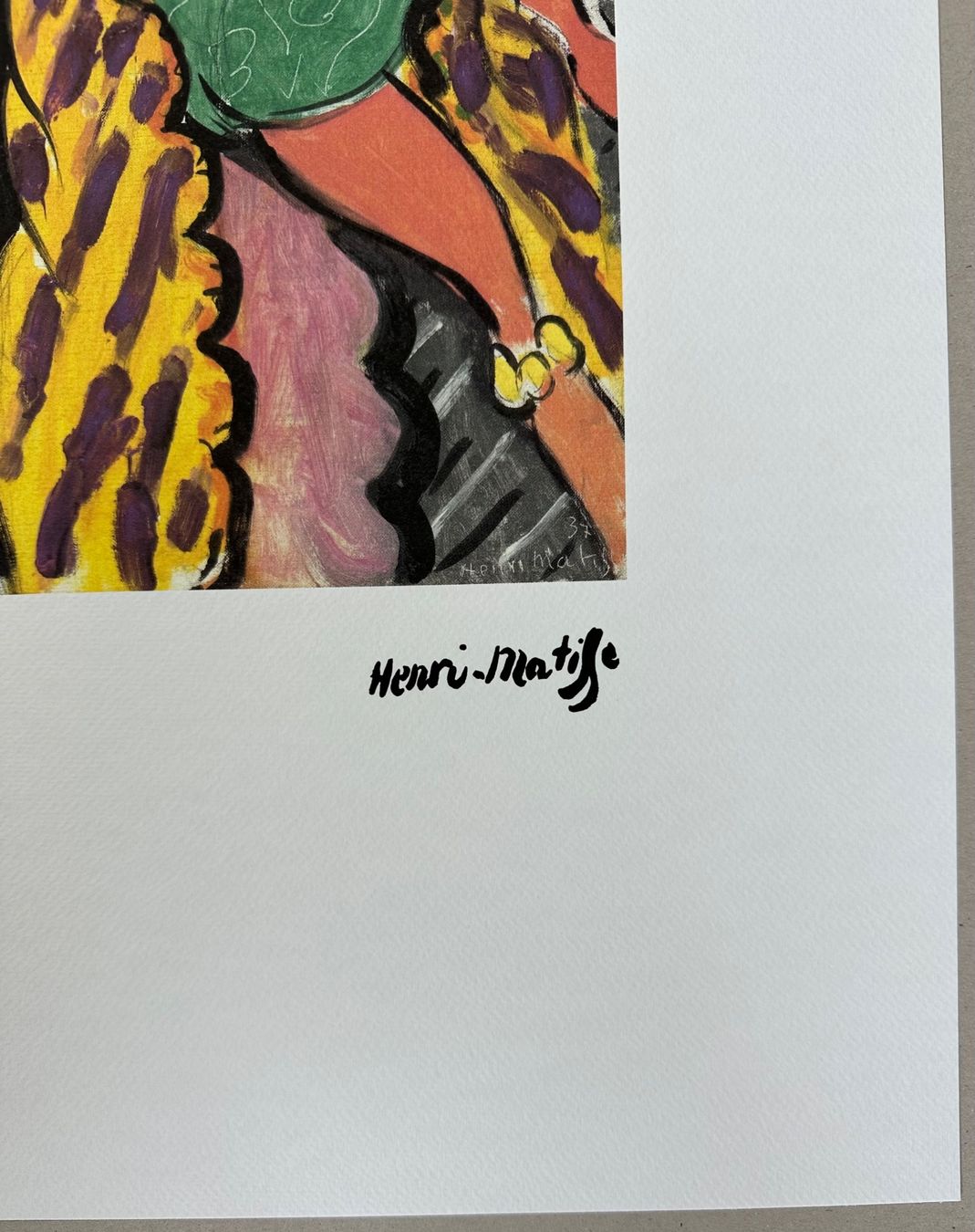 Dipinti: Henri Matisse: Yellow Odalisque 62/75 – Nuovo (secondo la descrizione) da Meilen venduto da Smgdesign 2