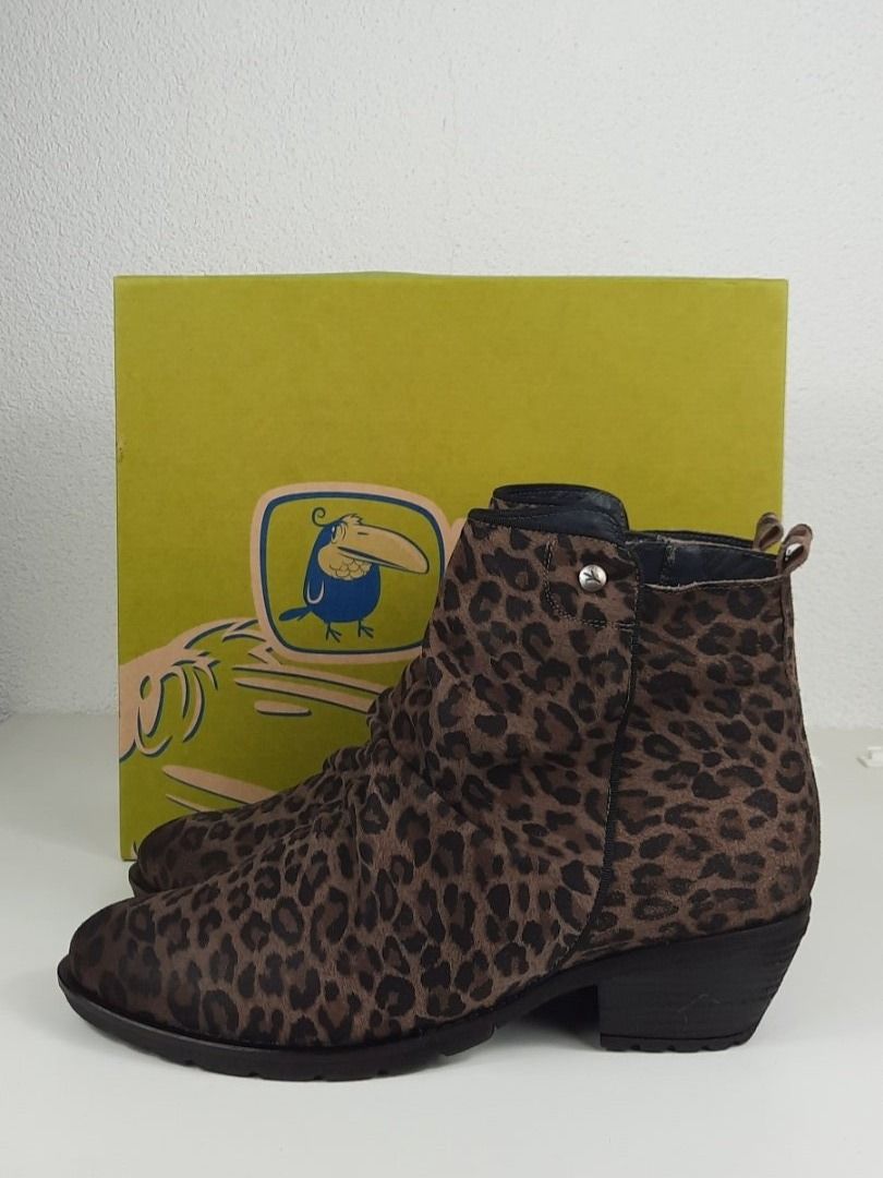 Scarpe da donna: WANDA PANDA elegante Stiefeletten Leopard Gr. 36 – Nuovo e nell'imballaggio originale da Seuzach venduto da VT-Collections1 2