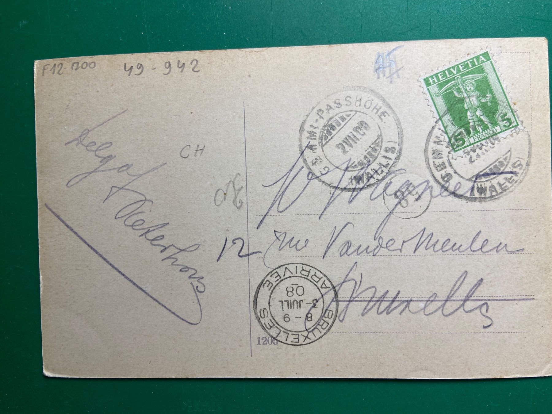 Cartoline postali: Blausee mit Brücke – Usato da Steg VS venduto da _vinci_ 1