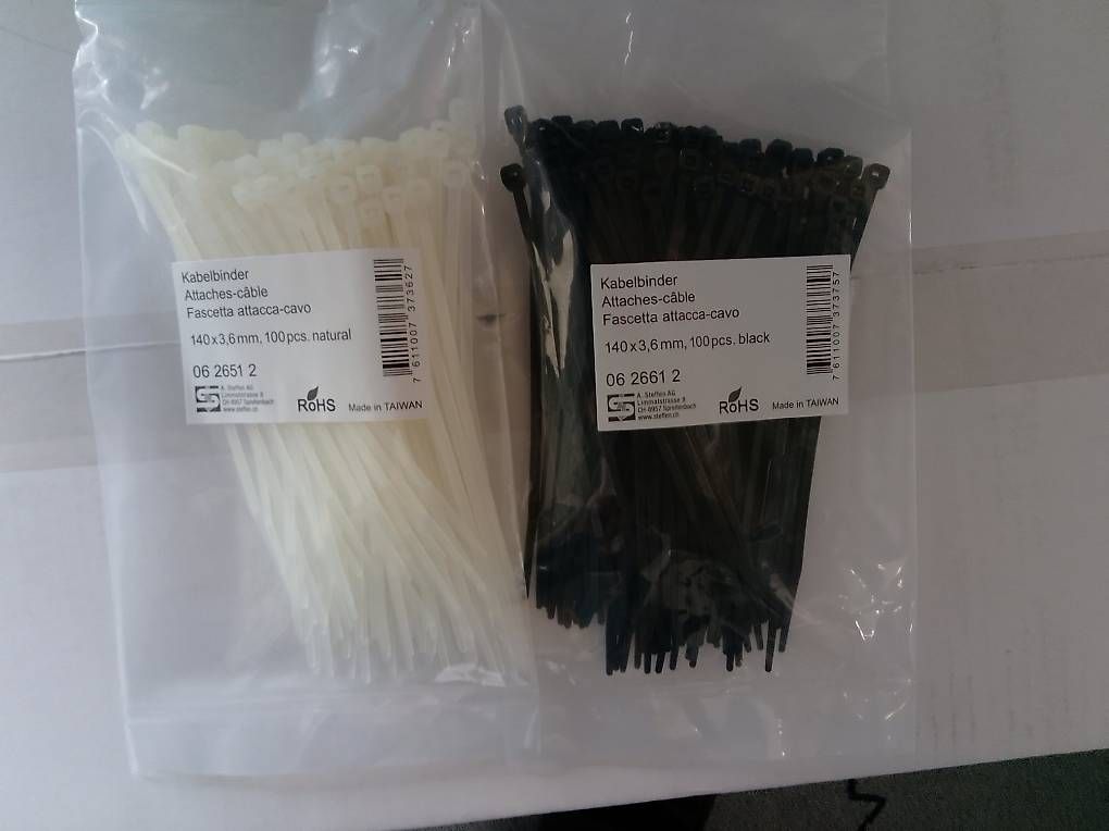 Alle Werkzeuge: Kabelbinder 140x3.6 mm – Neu und originalverpackt aus Gersau von Bauma12
