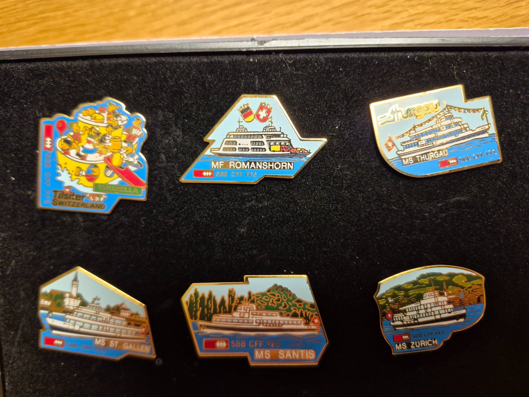 SBB/CFF/FFS Plaketten & Abzeichen: Pin Set SBB – Gebraucht aus Buttikon SZ von sefa02 2