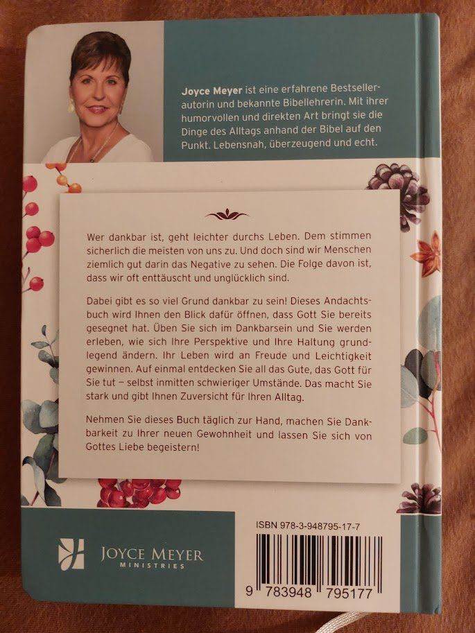Libri: Joyce Meyer Dankbar durch den Tag – Nuovo (secondo la descrizione) da Unterseen venduto da Ruia3333 1