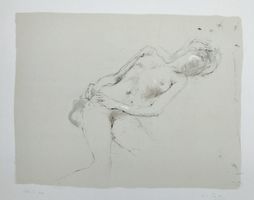 Hans Falk Lithographie nummeriert und signiert