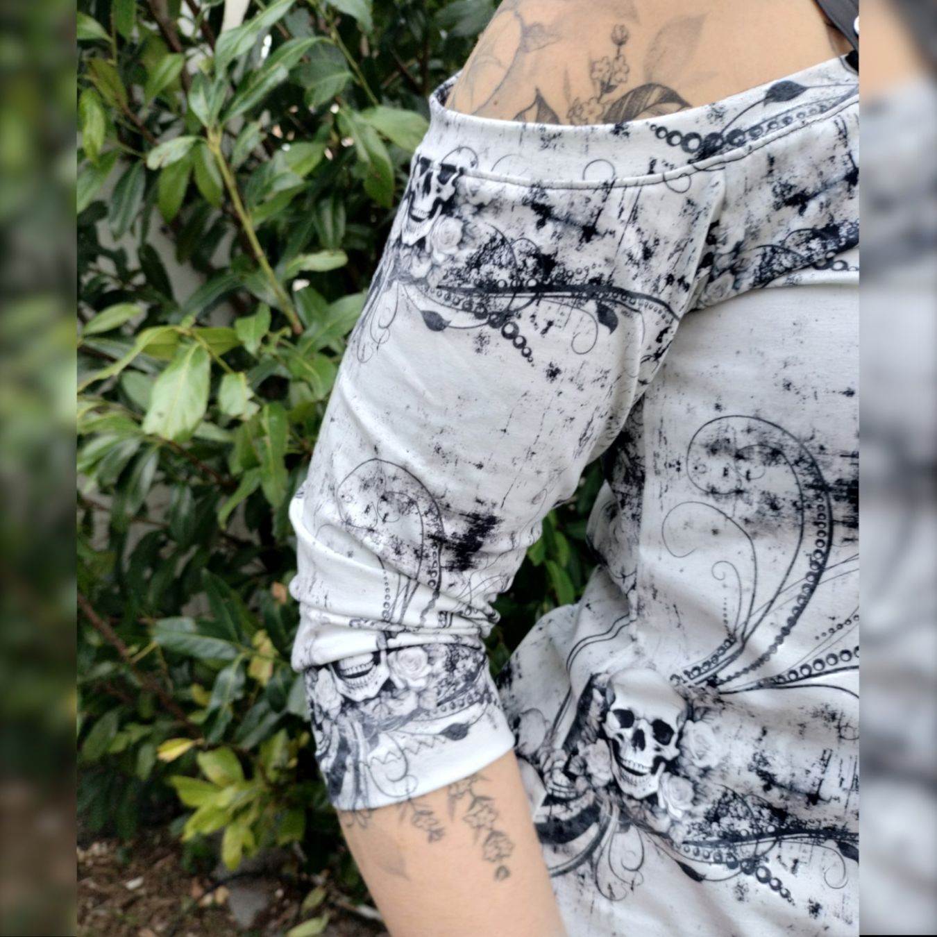 Tessuti: Jersey "Winterdemons" Totenkopf Stoff je m – Nuovo e nell'imballaggio originale da Wiesenberg venduto da mountain-merch 2