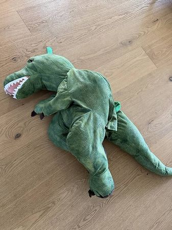 Dinokostüm Fasnacht wie Rucksack