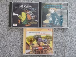 3 Kinder-Hörspiele CDs: Kleine Hexe, kleiner Vampir, Kobold