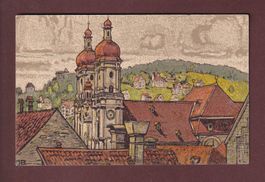 ST. GALLEN - Stiftskirche - 1922