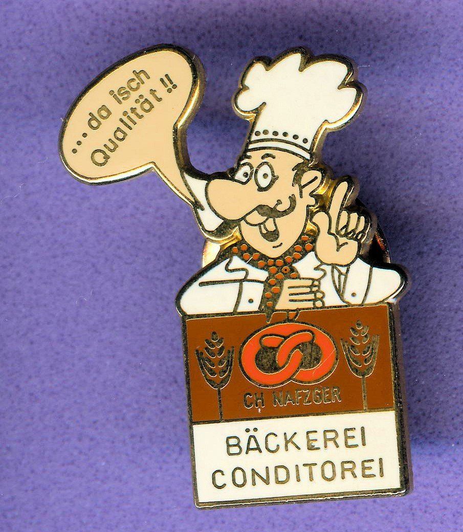 Placchette & Badge: Bäckerei  NAFZGER – Usato da Winterthur venduto da Sammleroase