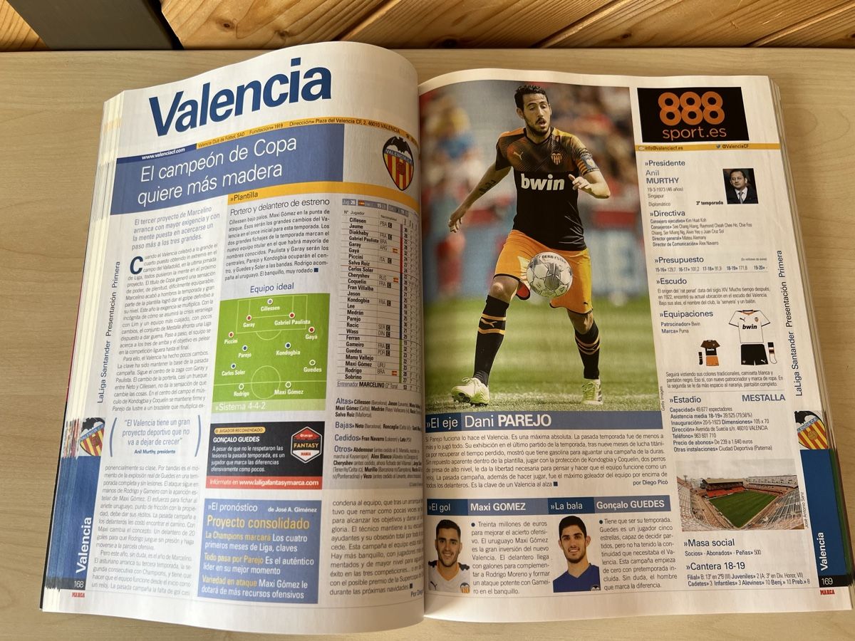 Riviste & Magazine: Fussball Guide Guia MARCA LaLiga 2019/2020 – Usato da Bachenbülach venduto da Manolo007 6