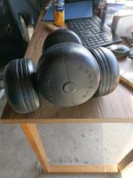Hanteln, Kurzhanteln, 2 Stk., 5 kg, Top Zustand, Schwarz