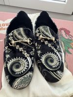 DAY Slipper , Samt, Gr. 37, neuwertig, inkl. Staubbeutel