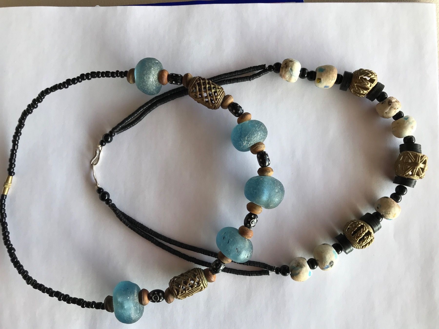 Catenine: 2 colliers ethniques  africains – Usato da Grimisuat venduto da eliseba88 1