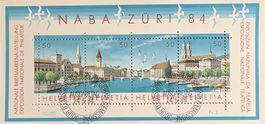 Timbre suisse 1984 NABA ZÜRI 84