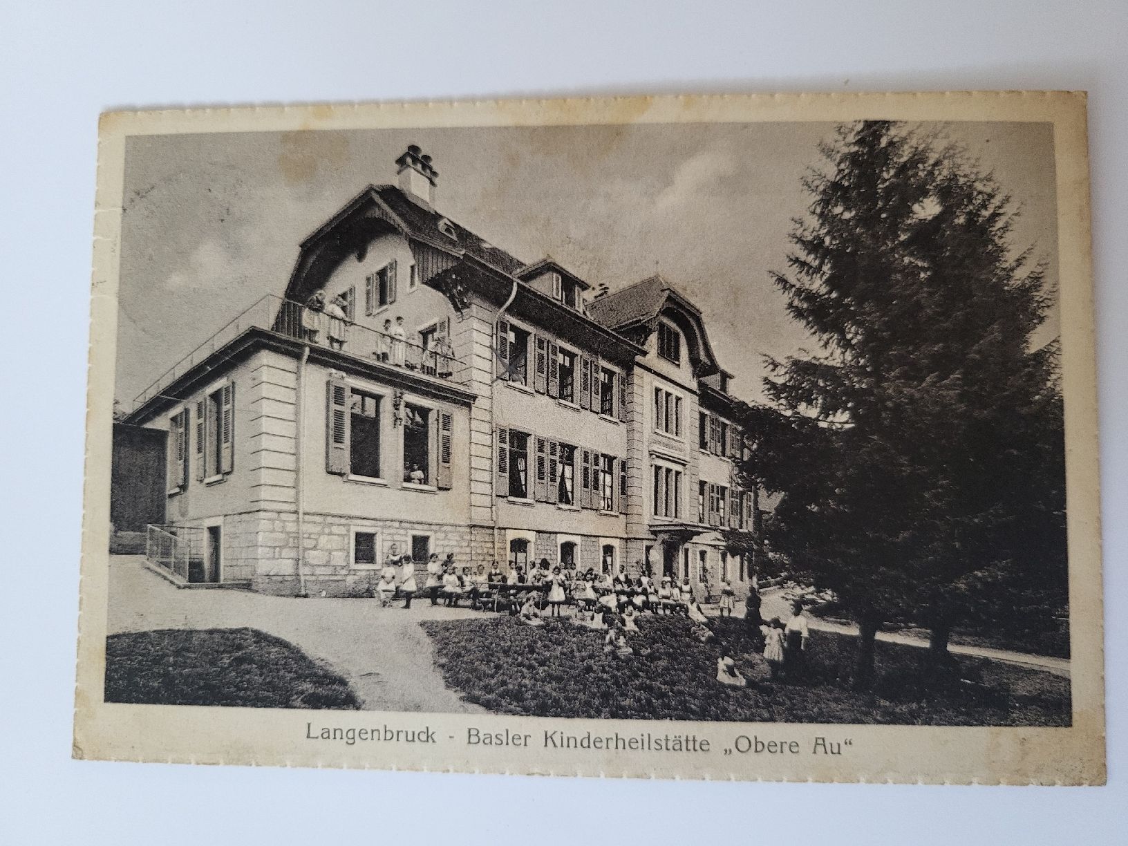 Cartes postales: Ansichtskarte Basel Kinderheilstätte  Langenbruck RN – D'occasion à nunningen par mic_88k2