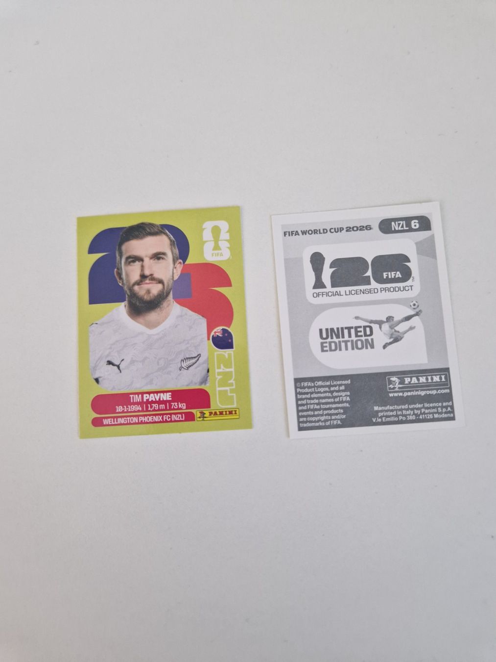 Panini Cartes à collectionner: Panini Sticker NZL6 – Neuf (Voir description) à Stüsslingen par white_angel86
