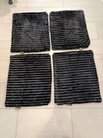 4x Bretz Kissenbezüge schwarz