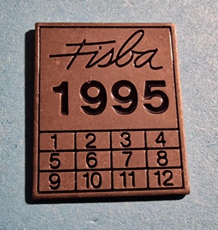 Plaquettes & Badges: Pin Fisba 1995 – D'occasion à Härkingen par specialshapes
