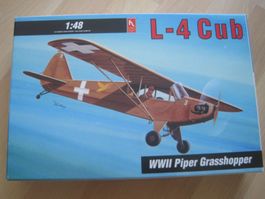 L 4 CUP WW ll Pipier Grasshopper 1/48 Hobby Craft