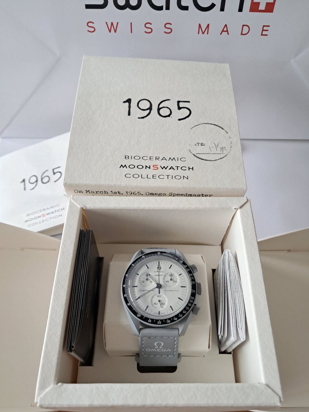 Swatch Orologi: Swatch x Omega Moonswatch 1965 – Nuovo e nell'imballaggio originale da Niederhasli venduto da zvb_fgn2 5