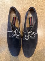Herrenschuhe Hector Wildleder dunkelblau gebraucht