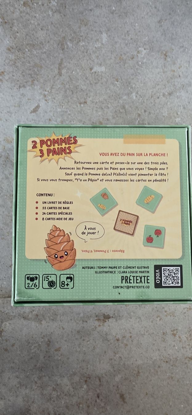 Spiele: Jeu 2 Pommes 3 Pains  – Gebraucht aus Wettingen von dlililou 1