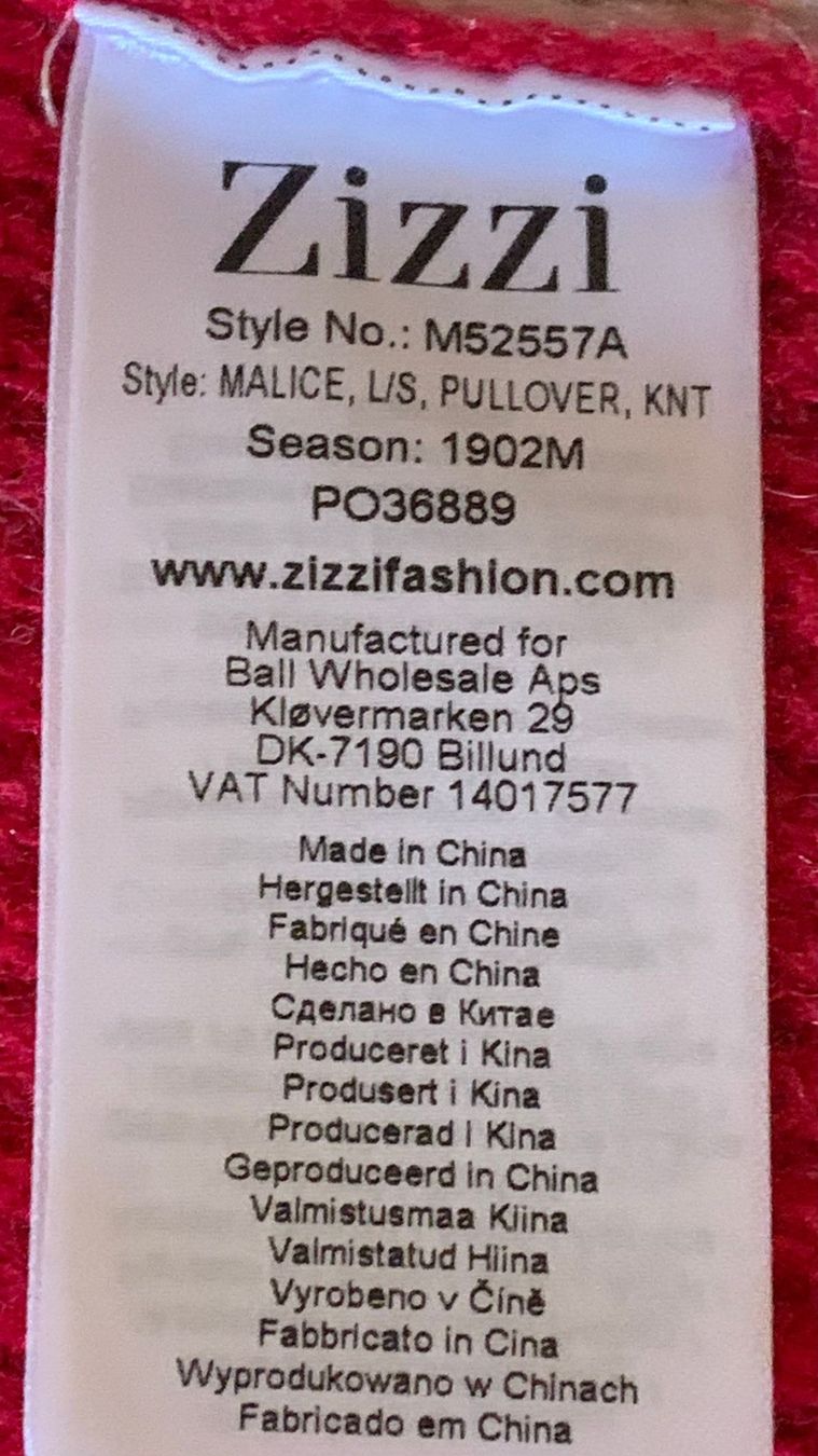 Maglioni & Felpe: Zizzi Fashion Denmark Pullover rot Grösse M – Usato da Nussbaumen AG venduto da brigitebardot 4