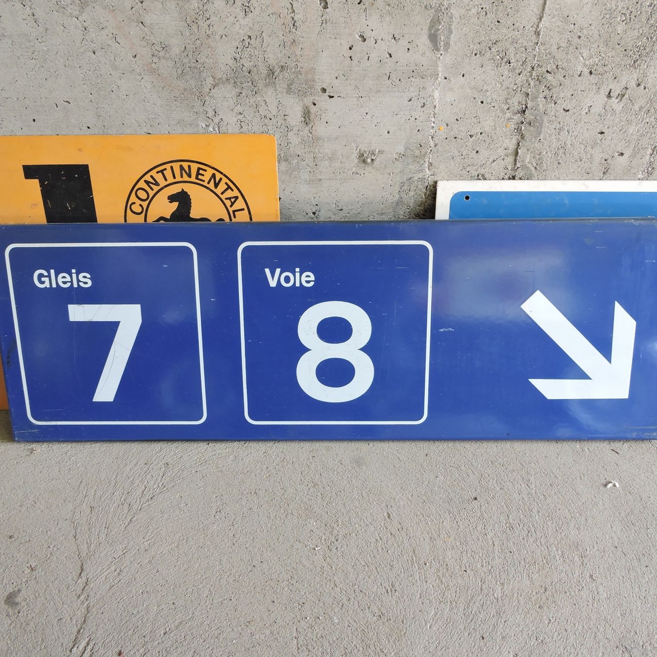 SBB/CFF/FFS Insegne: Email Schild Pfeil rechts – Usato da Meikirch venduto da rva_q8c7 1