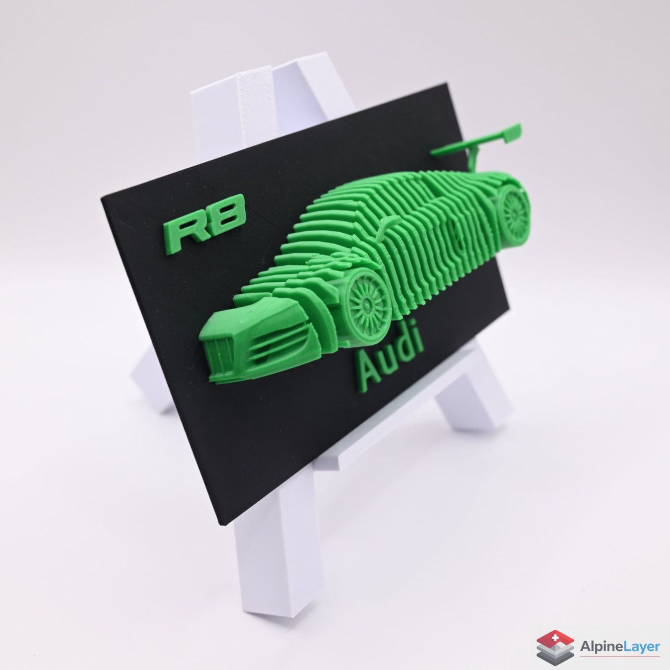Altro in Decorazioni & Accessori: 3D Printed Photo Display Easel Stand White – Nuovo (secondo la descrizione) da Losone venduto da AlpineLayer 1