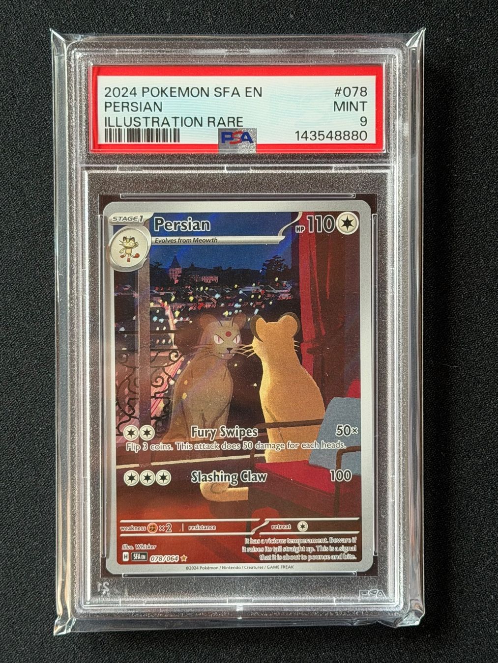 Pokémon Carte collezionabili: Persian 078/064 - PSA 9 – Usato da Ilanz venduto da caui