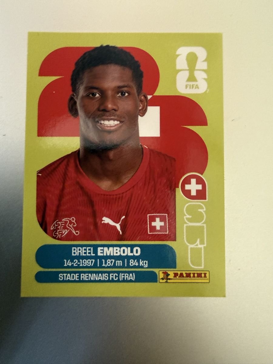 Panini Carte collezionabili: Panini 2026: Brell Embolo  – Nuovo (secondo la descrizione) da Gümligen venduto da ivo_v7n2