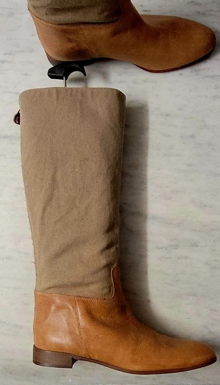 Damenschuhe: Lederstiefel neu, 41 – Neu (gemäss Beschreibung) aus Burgdorf von 1Erfolgreich1 1