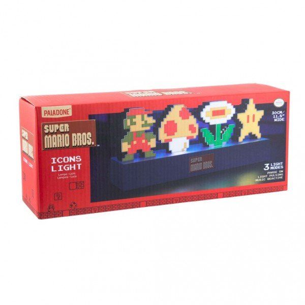 Lampade: Paladone Super Mario Bros Icons Leuchte – Nuovo e nell'imballaggio originale da Auw venduto da trend4u_gmbh 1