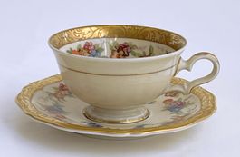 Rosenthal*KAFFEE / TEETASSE & UNTERTASSE*SET*2-tlg.*ANTIK*