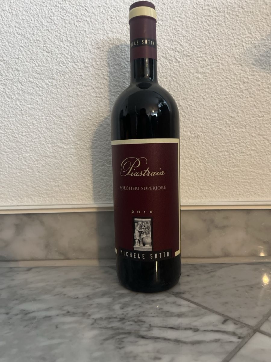 Wein: 1fl Piastraia 2016 – Neu (gemäss Beschreibung) aus Teufen AR von Srecko1988
