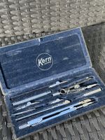 Kern Aarau Zeichenzirkel Set, Top Zustand, Komplett!