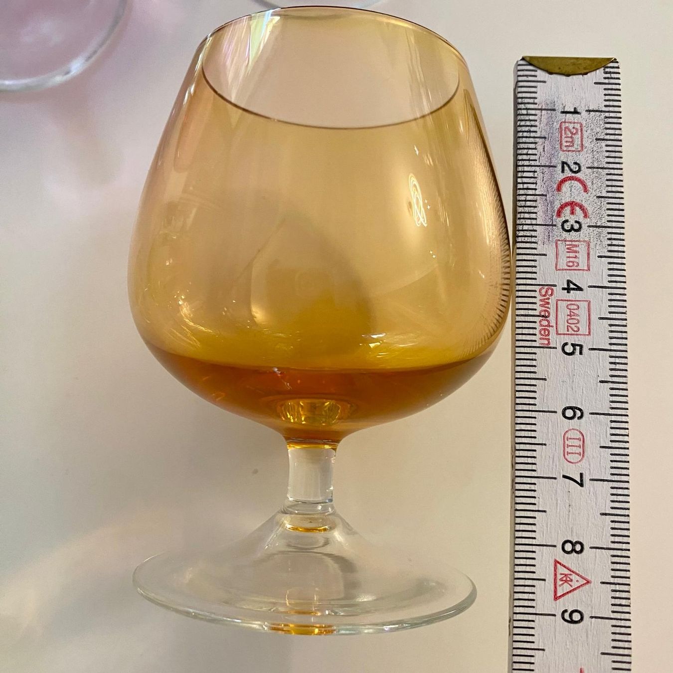 Bicchieri: 4er Set farbige Vintage Likörgläser / Schnapsgläser – Usato da Krauchthal venduto da SamsPuce 3